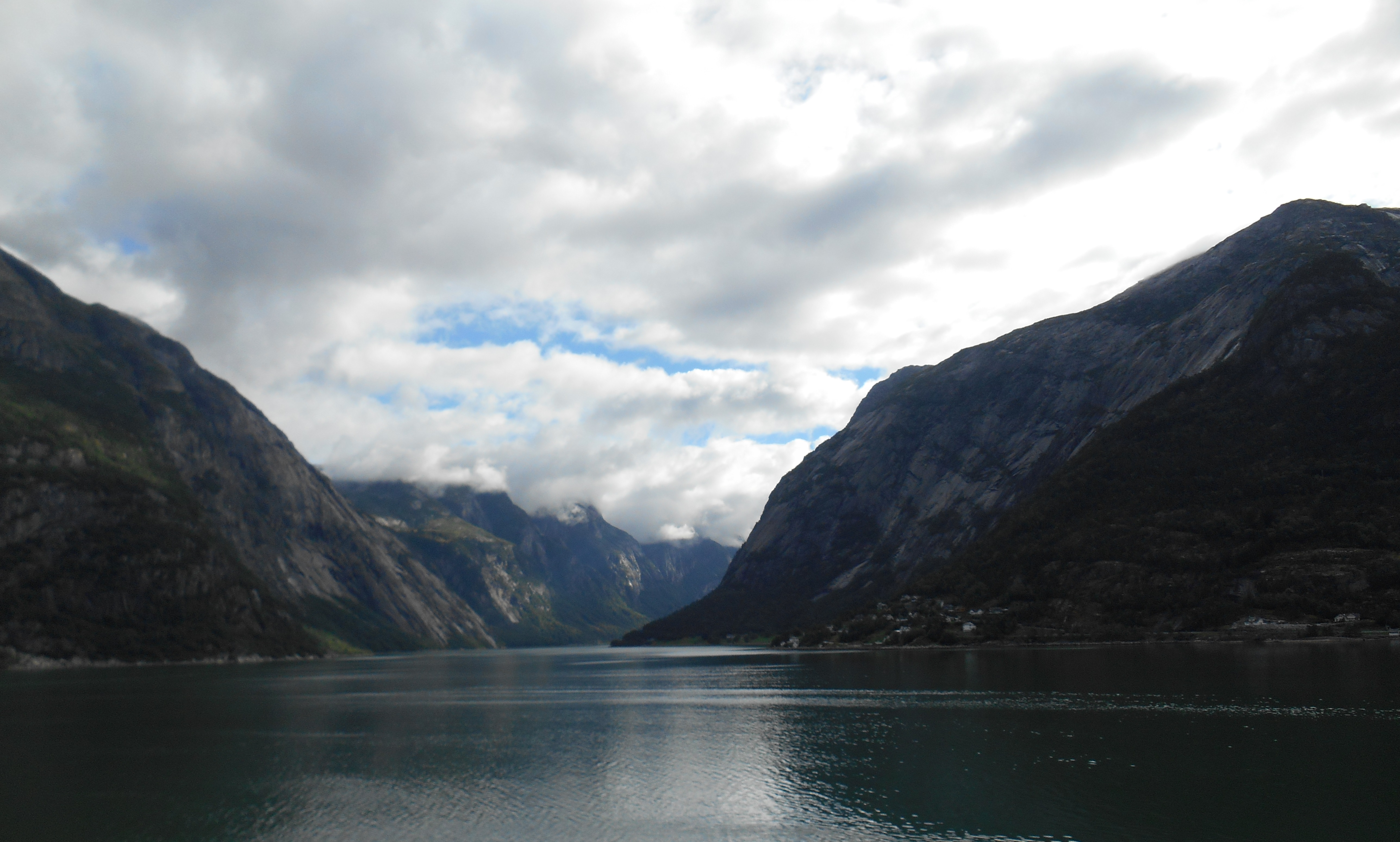 Norvège | vue du bateau